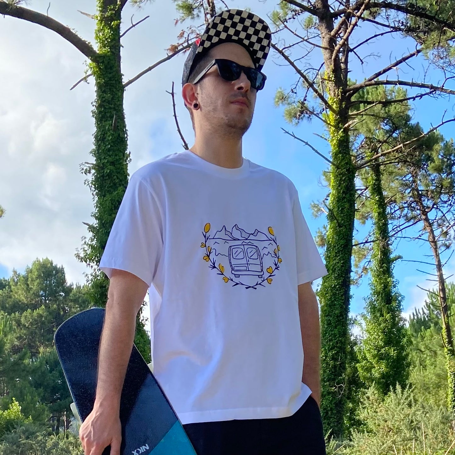 Camiseta rula blanca